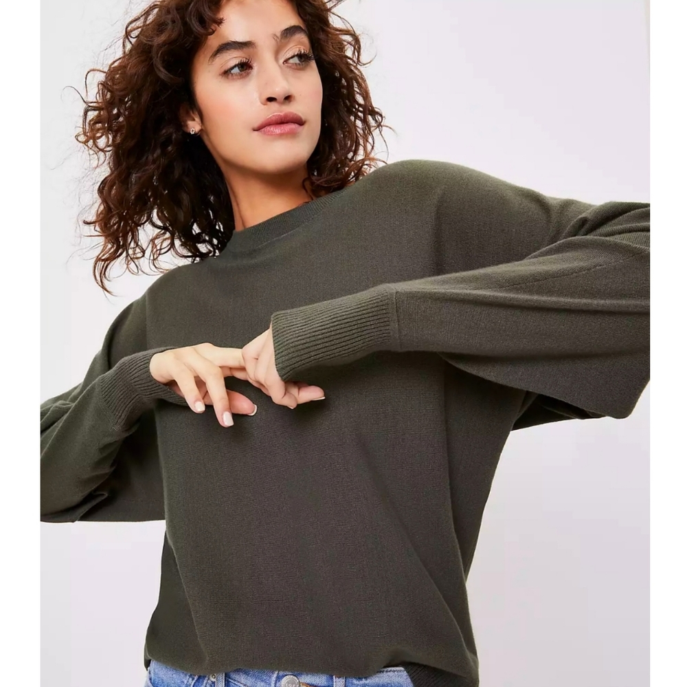 Loft Petite Poncho Sweater
